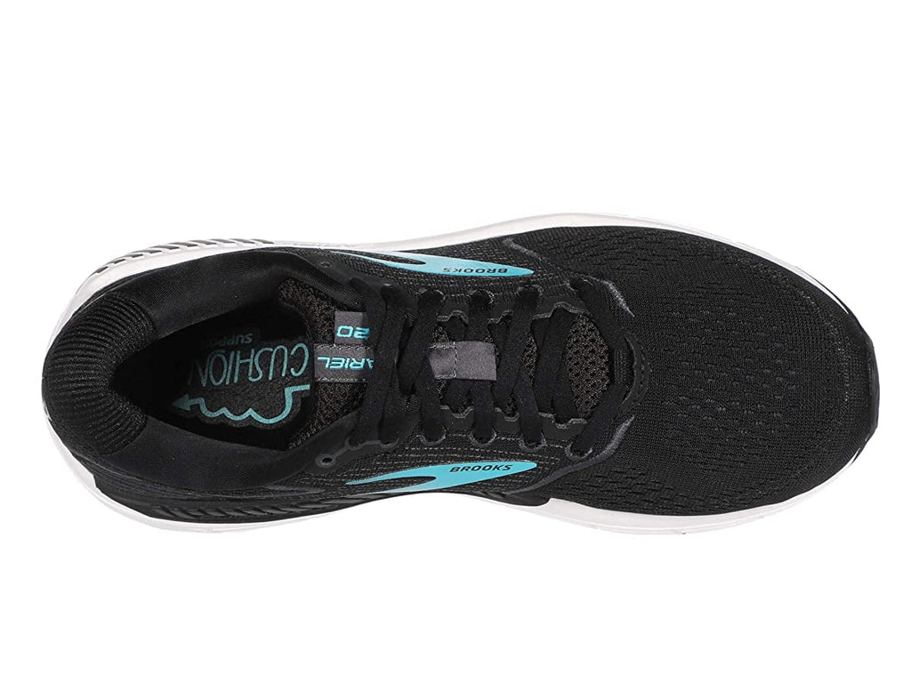 120315-1D-064 11 Female Adult Wide Black/Ebony/Blue BROOKS Women