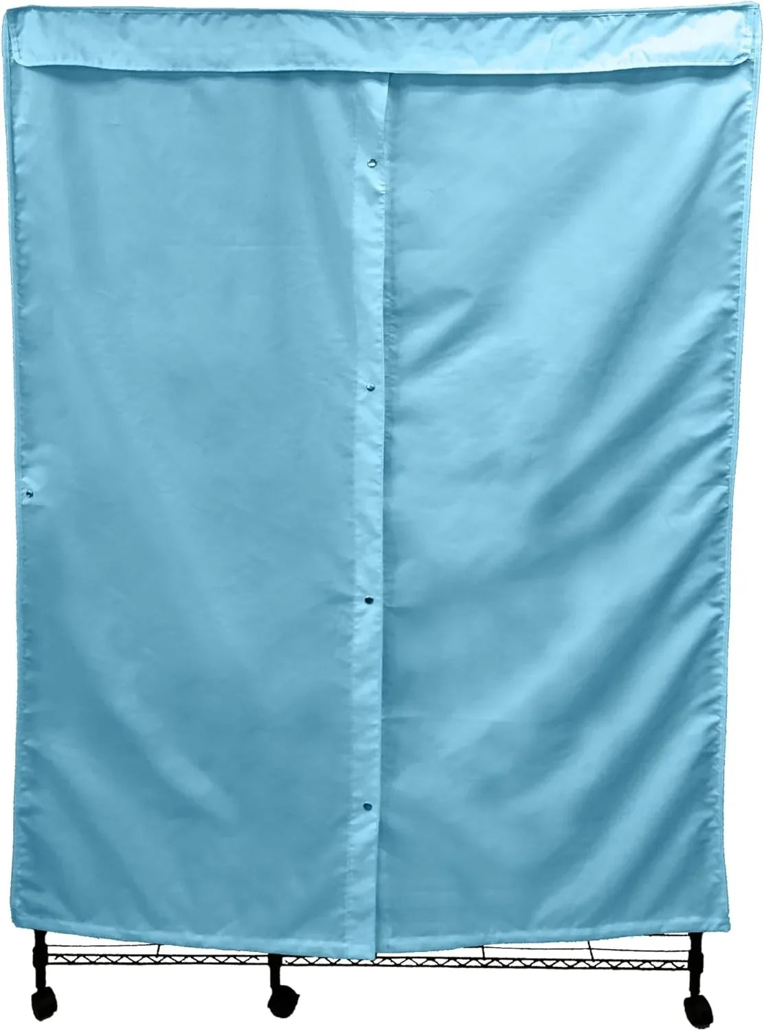 Room In ) Garment Keep Organized Dust Blue From Rack Your Looking Rolling Cover Your (Cover (48"W 18"D - 75"H) Glacier Clothes X X Portable