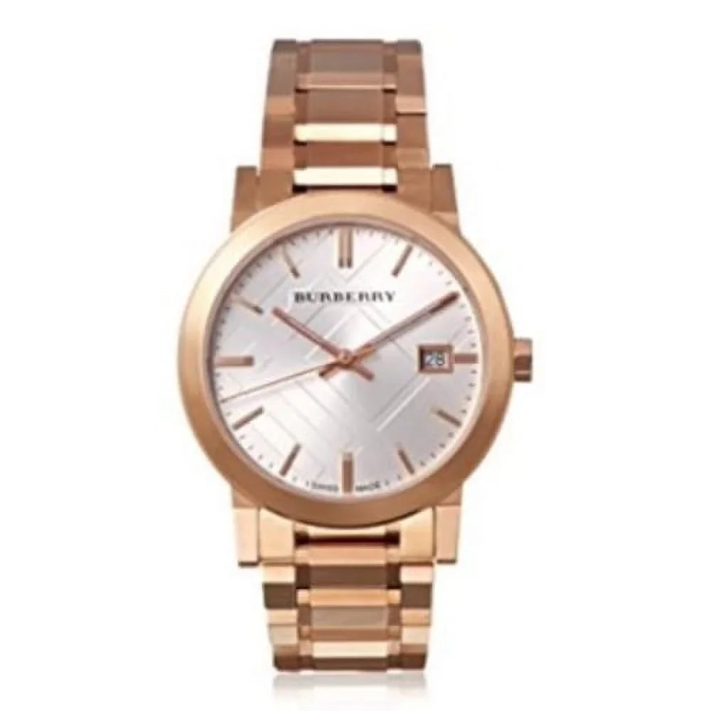 Classic Analog Unisex Burberry 38mm Watch Quartz Checked BU9004
