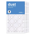 AC USA Furnace Air AIRx Air HVAC 4-Pack Dust Made Filters Pleated the 14x24x1 MERV 8 in Filter Filter,