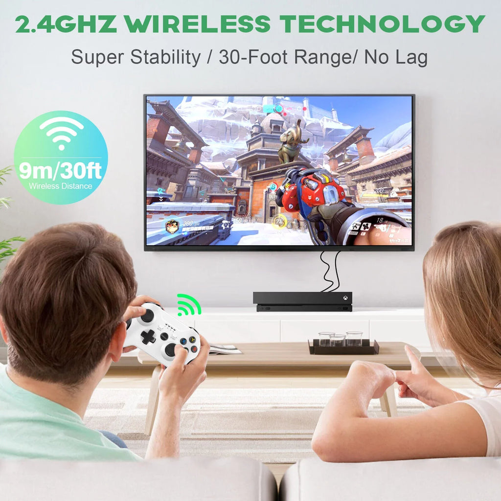 Wireless + S/ Controller Elite White XBox Battery X/S X/ For + Xbox Charger One Series