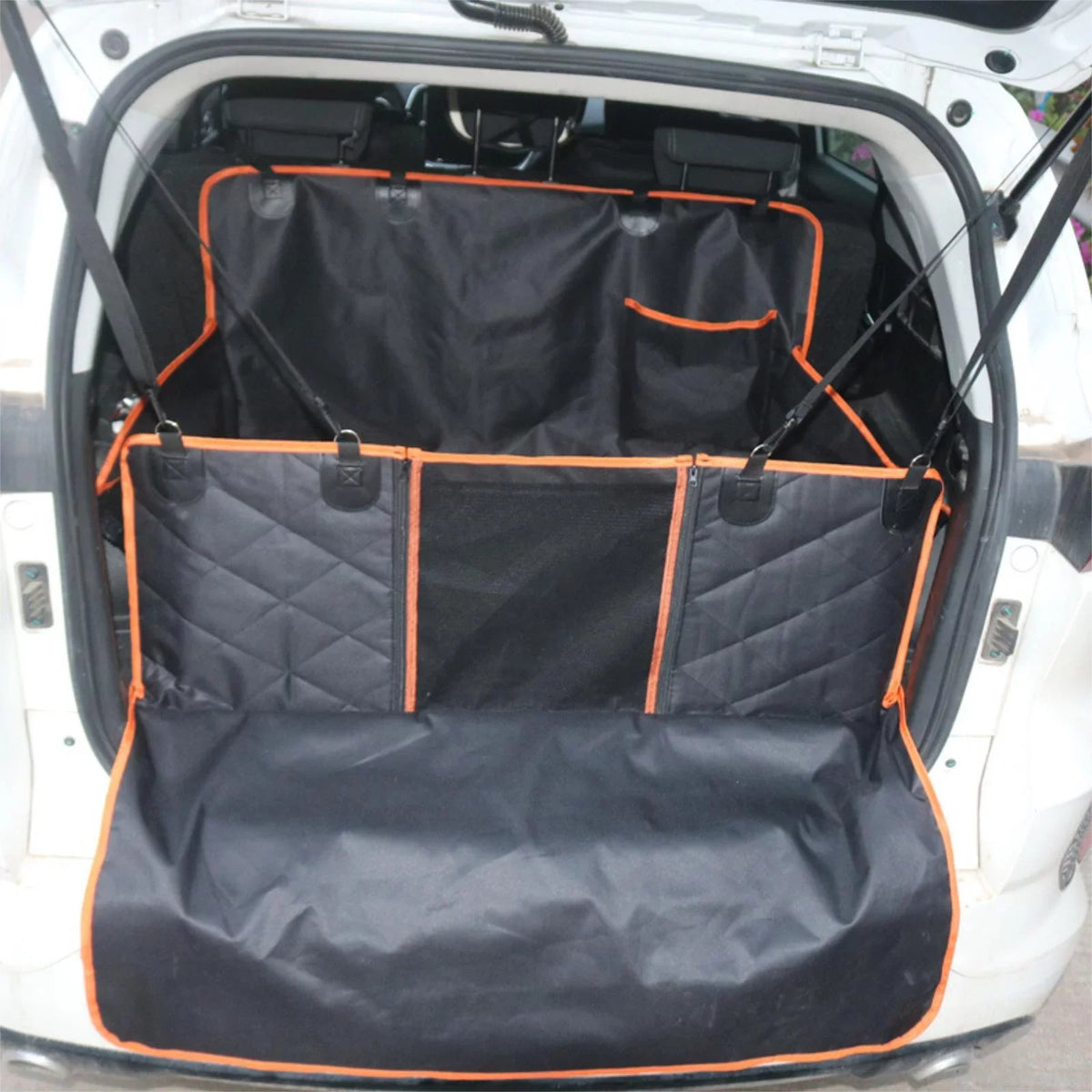 Holocky Dogs Trunk Cargo Trunk Protector SUV Cover Pets Trunk Waterproof for Cover for Seat SUVs Mat for Liner Car