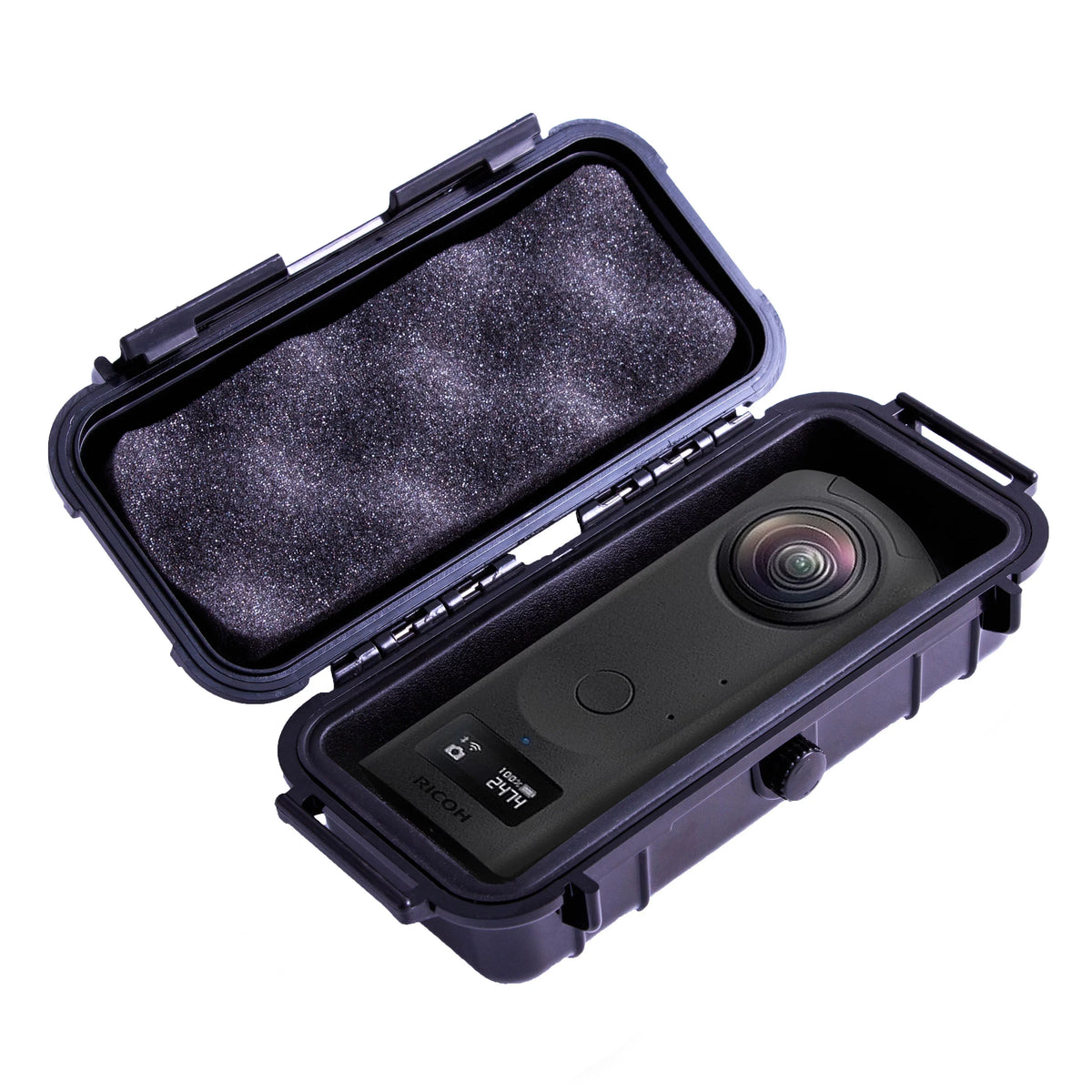 with Waterproof Theta Casematix Ricoh Z1 Camera Case Camera Degree Action 360 360 7 Inch Compatible
