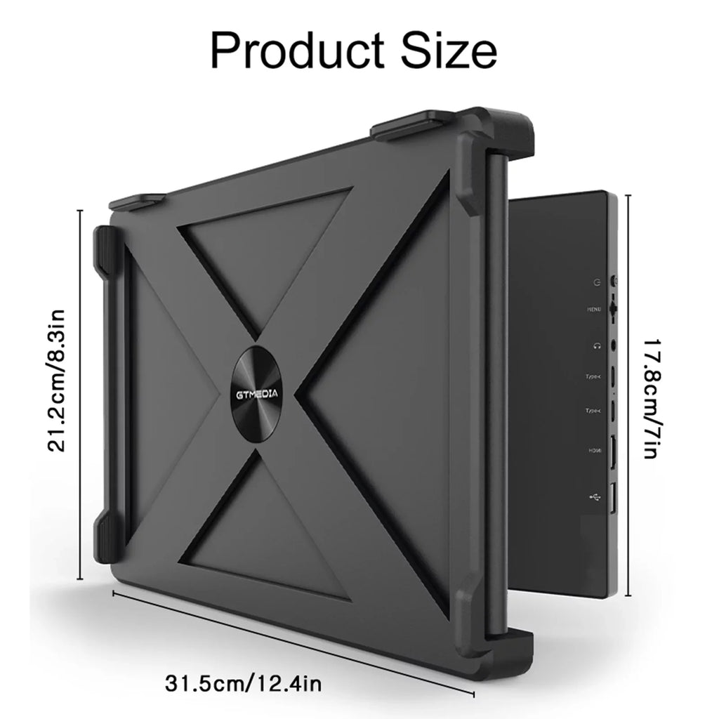 GTMEDIA 11.6-inch Screen Monitor for Display Monitor Dual Full X Portable IPS Mate Laptop, GTMEDIA 1080P HD