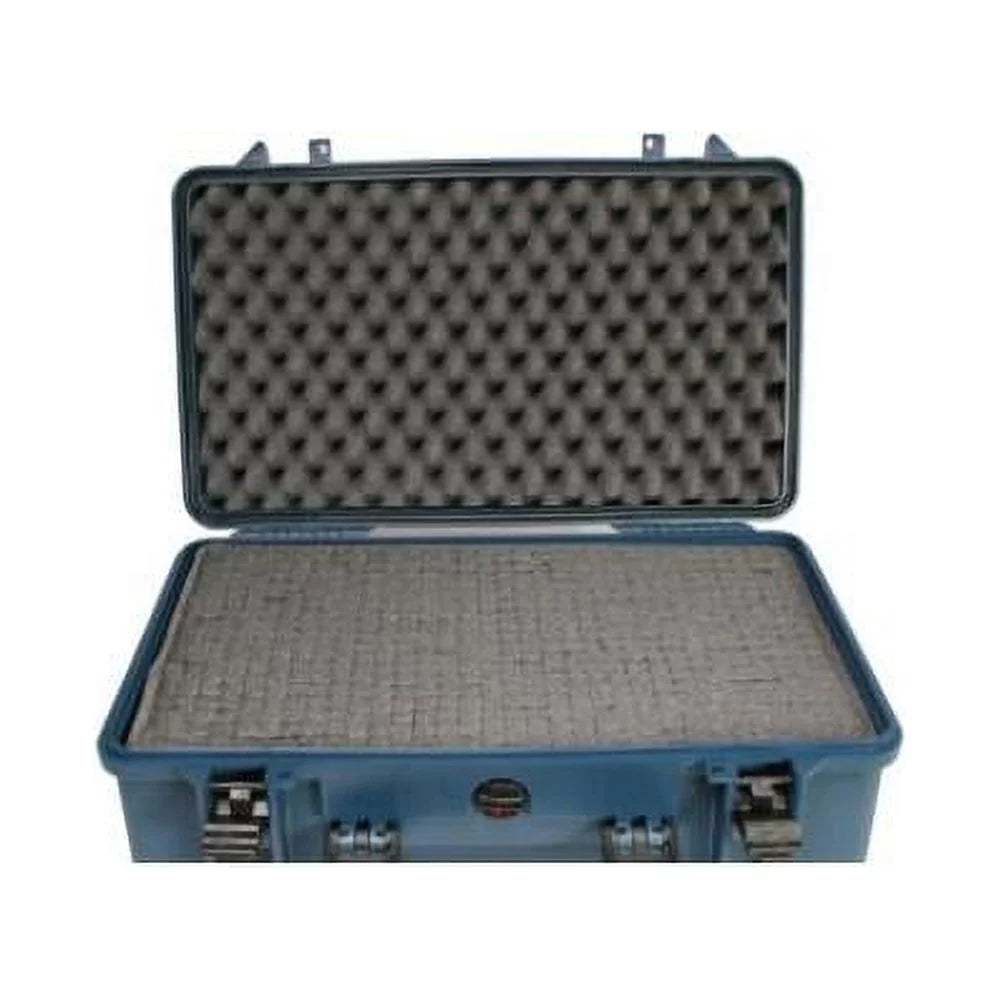 Hard XL "Safeguard" Waterproof & Vault, Wheels Brace Large Field Porta Production "Diced" Interior Camcorder Foam Case with eXtra