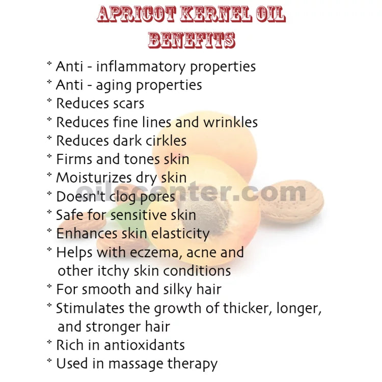 48 Kernel Virgin Oil Organic oz Cold Natural Pressed Apricot Unrefined Pure Raw