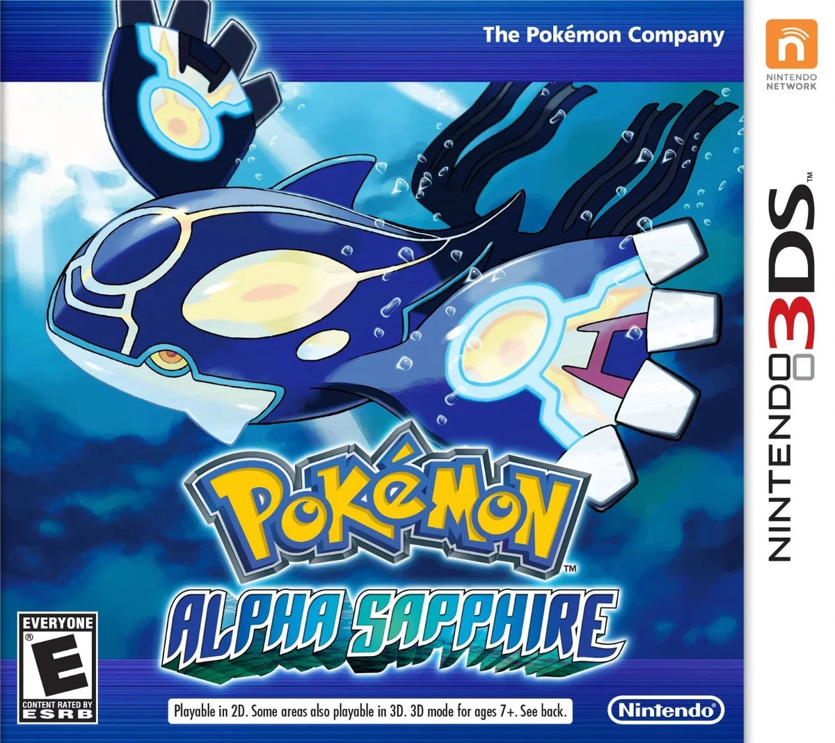 Nintendo 3DS Sapphire Pokemon Alpha