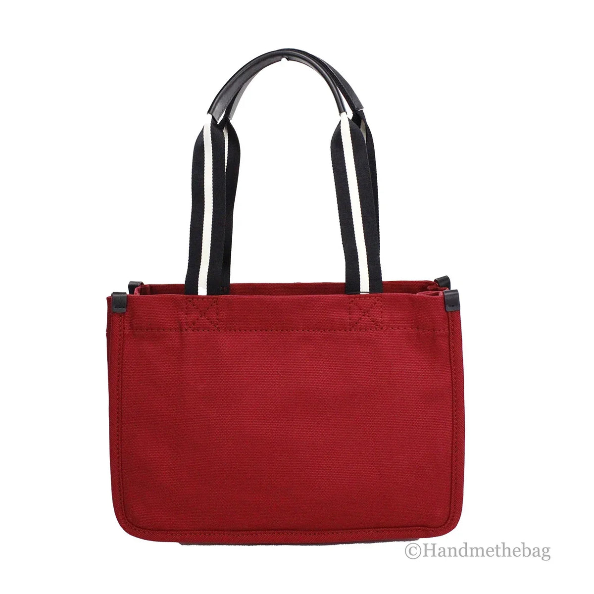 Medium Canvas Savvy Purse Red Bag Jacobs Marc Fabric Shoulder Convertible Tote