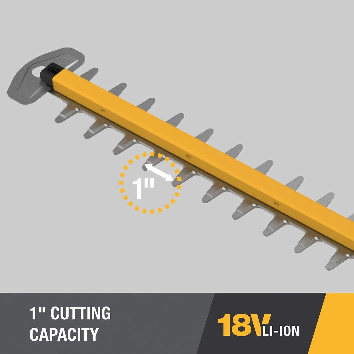 Cat® Hedge DG220 Battery Trimmer Caterpillar Cordless 18V Brushless 24" with
