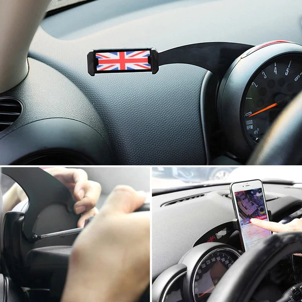 F54 Stand Holder For Cooper Mount Car F55 RD 360°Rotation Phone F56 Cradle Mini
