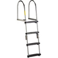Boarding Garelick Folding Ladder Transom Premium Pontoon 4-Step EEz-In