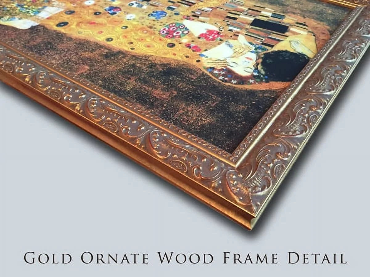 Large Gold Wood by Juliana Canvas Ornate St. Borovikovsky Art 18x40 Vladimir Framed