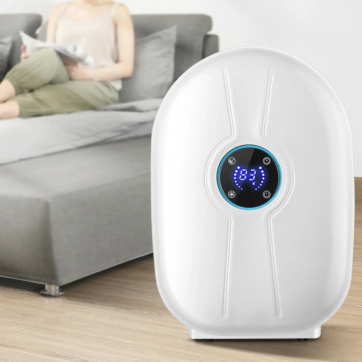 Digital 500ml Bedroom Machine Remote 22W Home Air Dryer Mini Dehumidifier