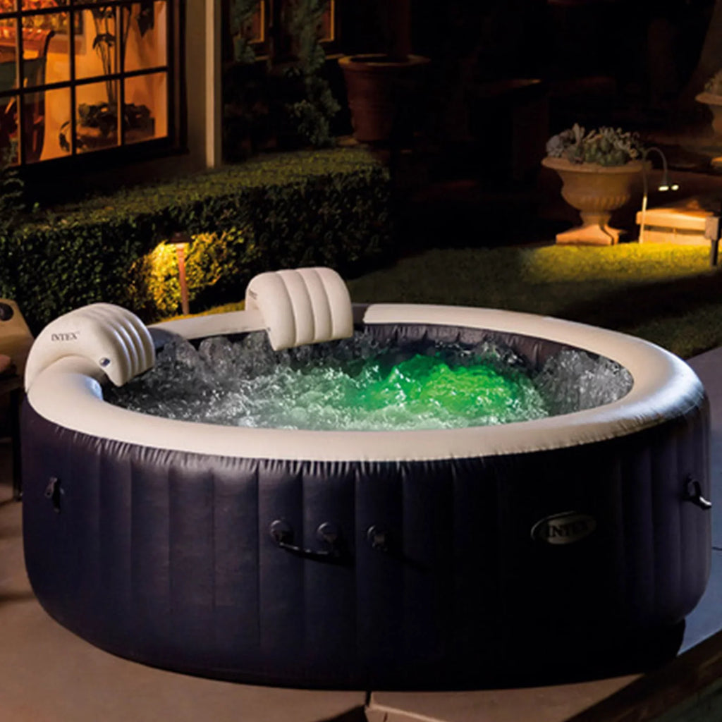 Hot x Spa PureSpa Tray Phone Portable 77 Tub, Inflatable 28", w/ Intex Plus