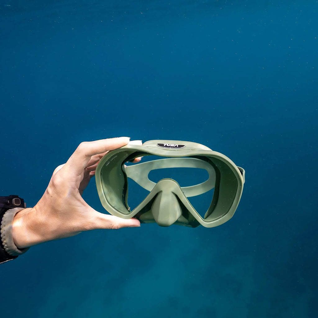 Mask, Diving Scuba (Black) TUSA Zensee M-1010 Indigo