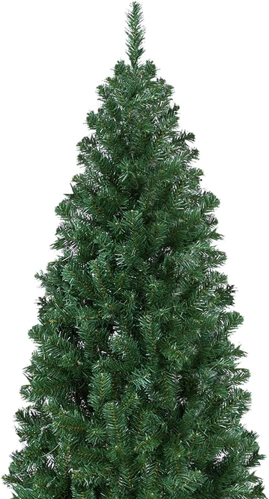 Kingswood Decoration Includes Foldable 7.5Ft Tree Stand Christmas Holiday Tree, Fir Slim Pencil Green Tree Artificial