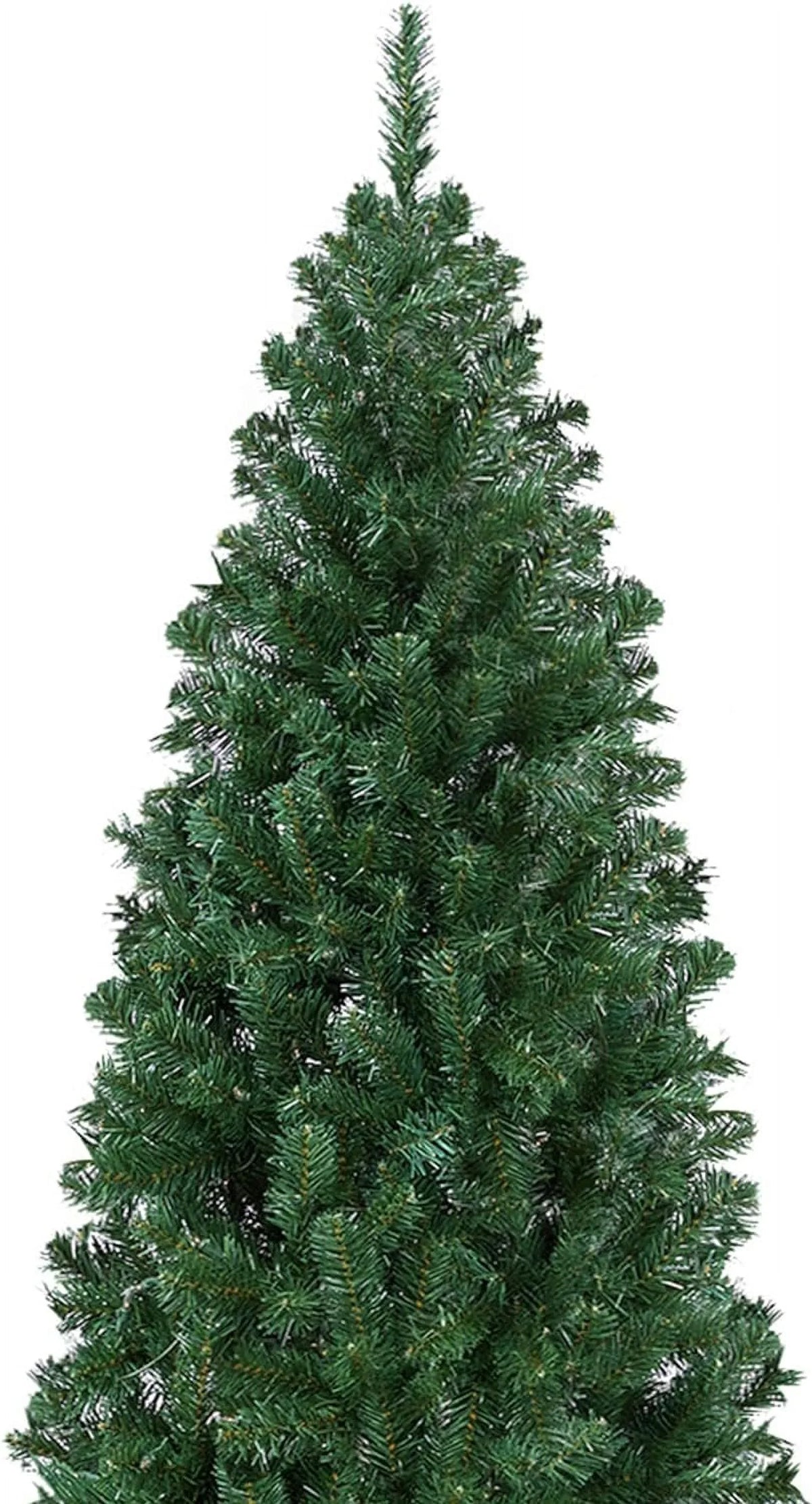 Kingswood Decoration Includes Foldable 7.5Ft Tree Stand Christmas Holiday Tree, Fir Slim Pencil Green Tree Artificial
