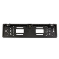 Rear Sensor 12 Plate LED European Dcenta Parking Reversing System License Camera with Frame Camera Backup View