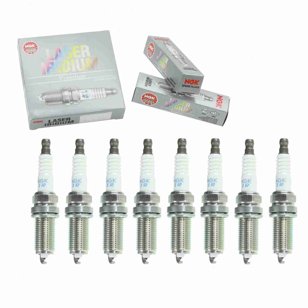 Iridium V8 4.6L Laser NGK 8 Plugs Tundra compatible Spark with Toyota 2007-2020 5.7L pc