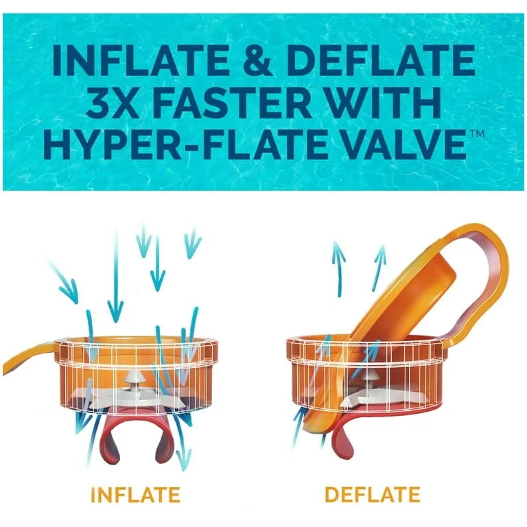 Float for Pool Backrest, Adults Inflatable Pool Float Chair with Recliner Lounge