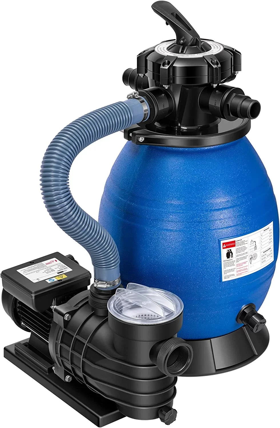 Pool, Hp Pool 2380 Fits Capacity 15360 SPECSTAR Sand Pump, Filter GPH with Pound Sand Gallons 45 3/4