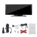 with KingFurt Recording, Camera Connectivity, Lens Dual Wireless 1080P 2K Enhanced Dash Touch Android Screen, Auto, WiFi - T91
