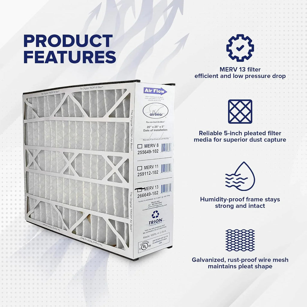 Trion Pack Air Filter Replacement Purifier Cleaner Purification for Air