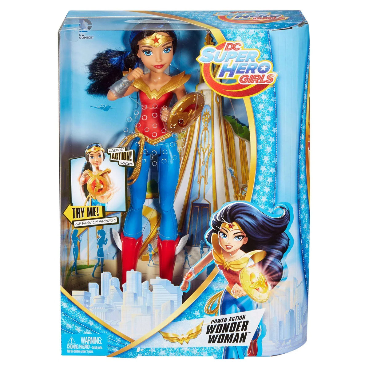 Girls Woman Wonder Action Super Doll Power DC Hero