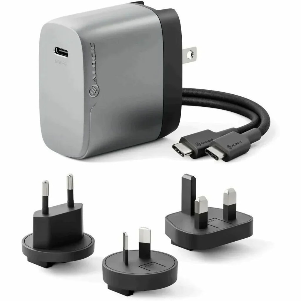 1X67 Power Rapid Alogic GaN 67W Multi-Country Charger
