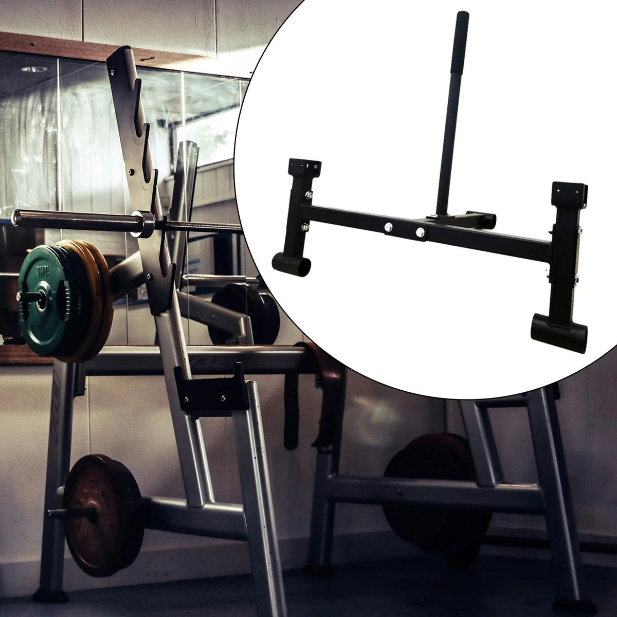 Barbell Equipment Plates Stand Weight funtasica Sport for Compact Deadlift Gym Workout