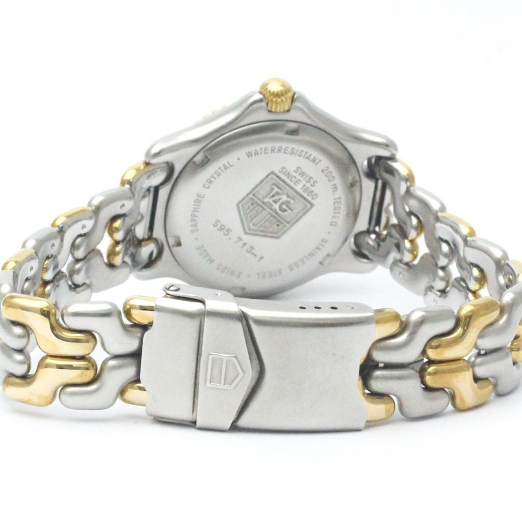 Gold Mid Watch BF568511 Steel Size 200M HEUER Plated Polished TAG (Good) Pre-Owned Sel S95.713