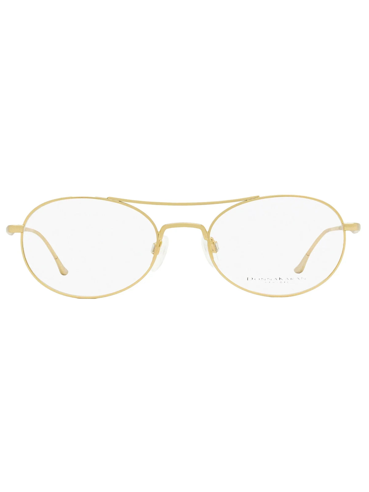 Oval Eyeglasses DO1001 Rim Gold Full Donna Karan