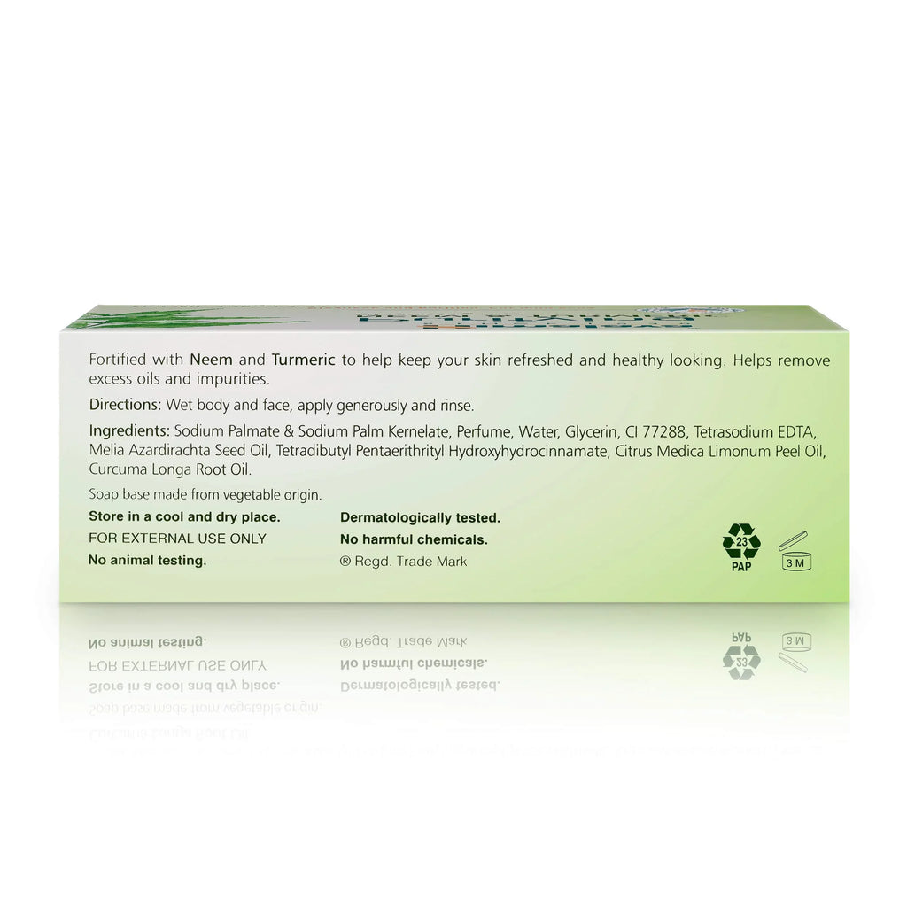 4.41 Purifying Face Cleansing Body Clear For And Oz, 12 Neem Turmeric Bar, And Pack. Soft & Soap Skin, Himalaya