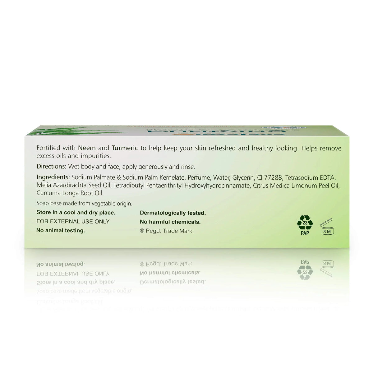 4.41 Purifying Face Cleansing Body Clear For And Oz, 12 Neem Turmeric Bar, And Pack. Soft & Soap Skin, Himalaya