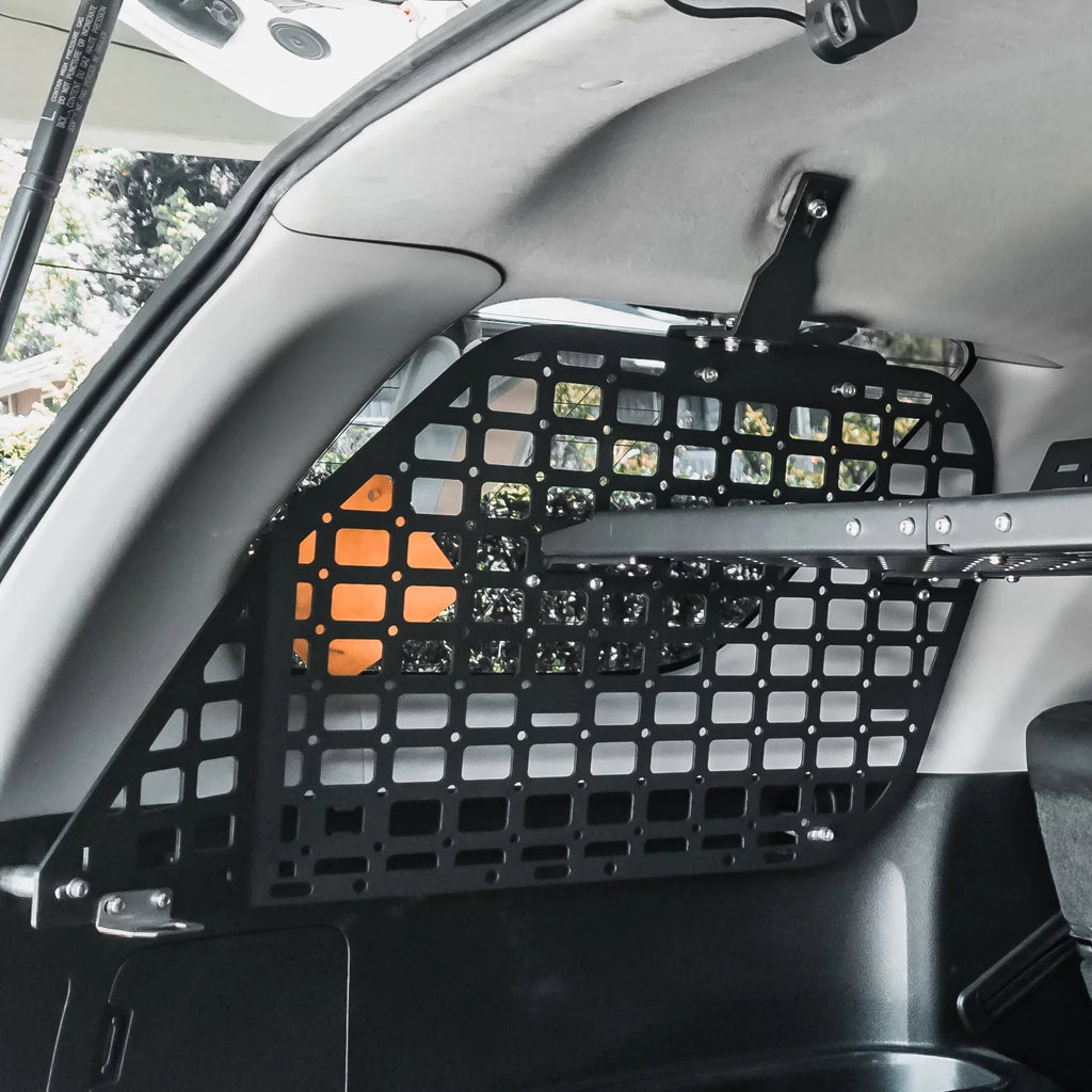 Black BAKOD Storage MSW100 Set Molle Shelf Toyota MSPS100 Window 4Runner 2010-2023 for Panel