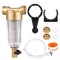 Micron Spin 50 Sediment Filter 2X Pre-Filter System/whole Water House Down Water