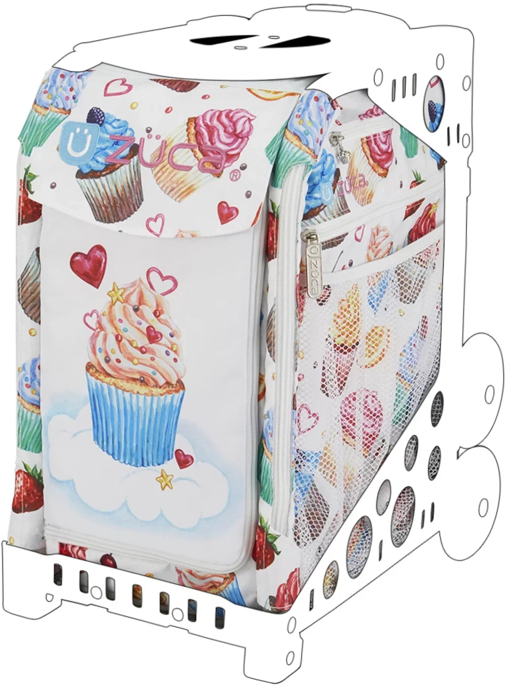 Removable Sweet Hand Polyester Washable with Water-Resistant 600D Life Zuca Insert