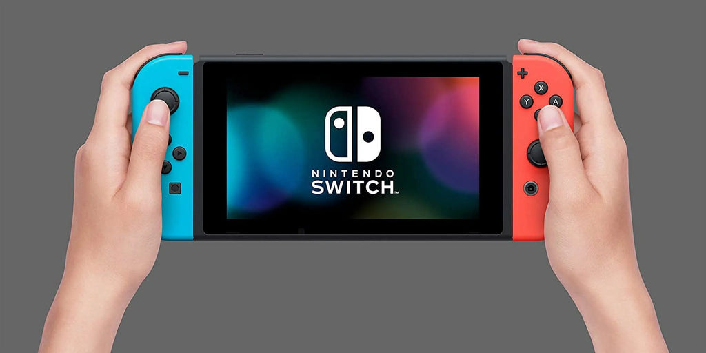 Joy-Con, Mario Bundle: the Wild Nintendo Deluxe of of Membership Neon Kart /The Switch Months Online 8 Nintendo Legend Red Nintendo 32GB Breath Switch and Blue and Console Zelda: Switch 3 with