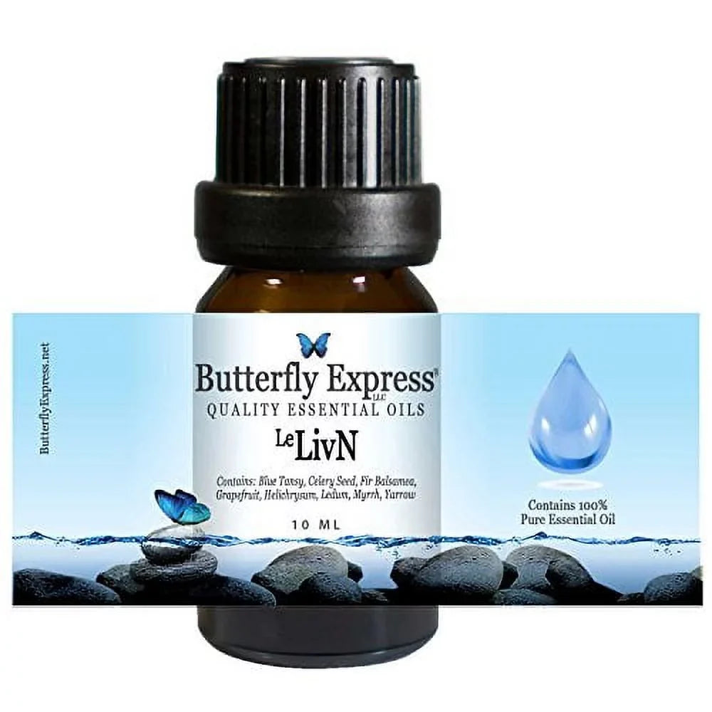 100% - 10ml - Le by Blend Essential Express Butterfly Oil Pure LivN