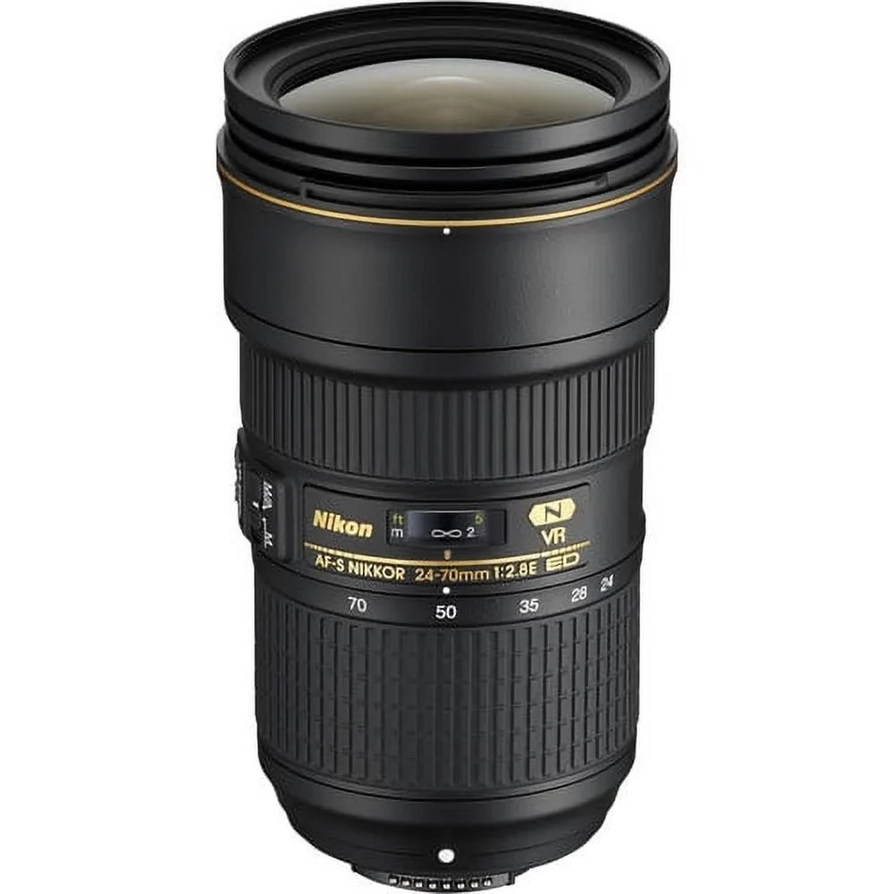 Bundle AF-S Nikon ED Lens 20052 VR f/2.8E - 24-70mm Accessory 7PC NIKKOR