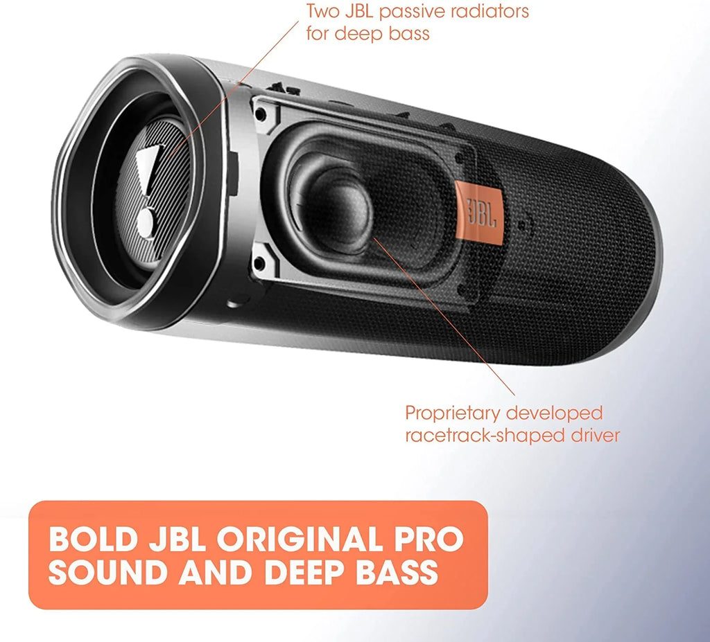 Restored Red Waterproof JBL Speaker, FLIP Portable (Refurbished) 5