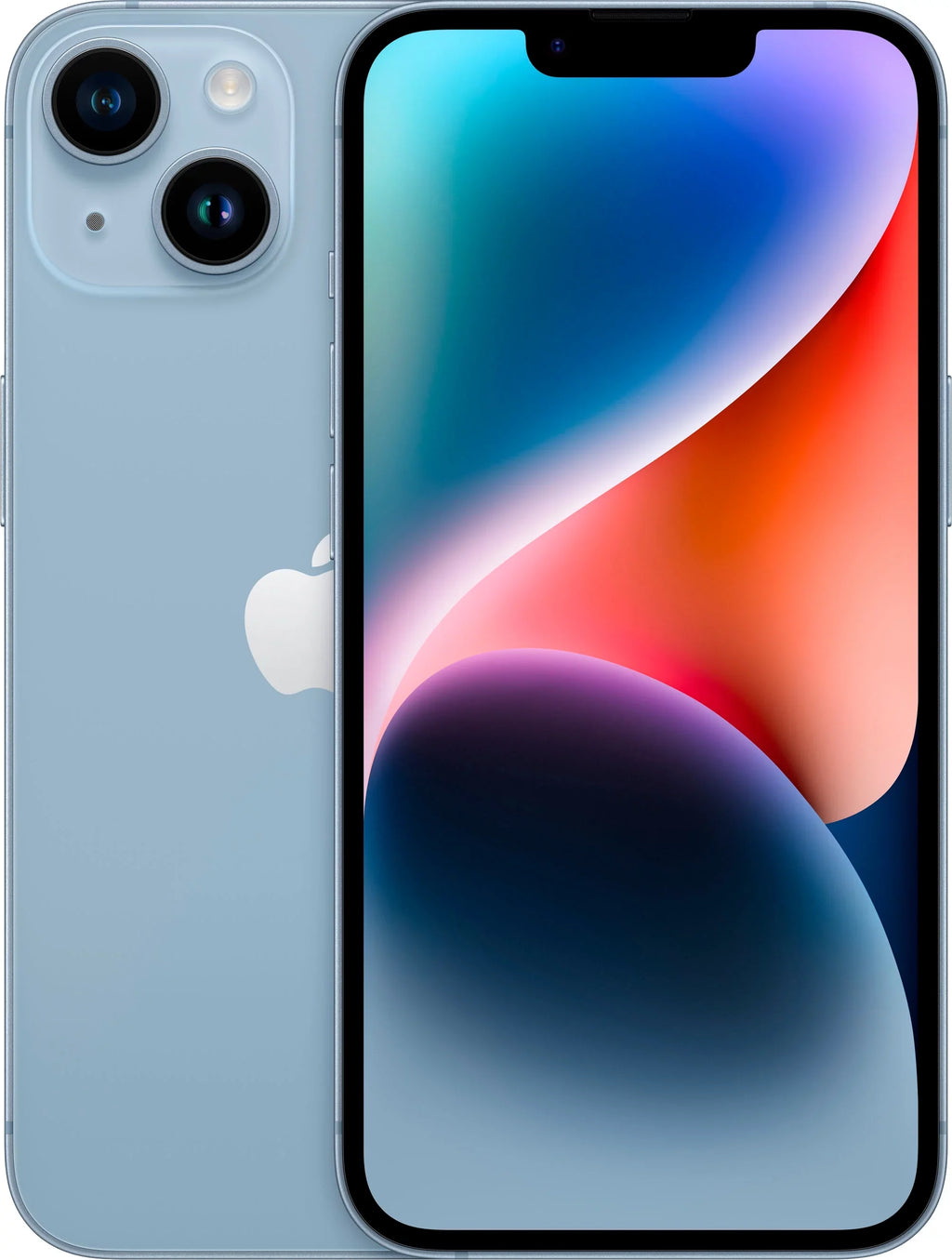 Apple Pre-Owned 14 Blue iPhone (Refurbished: 128GB (T-Mobile) MQ3W3LL/A Good)
