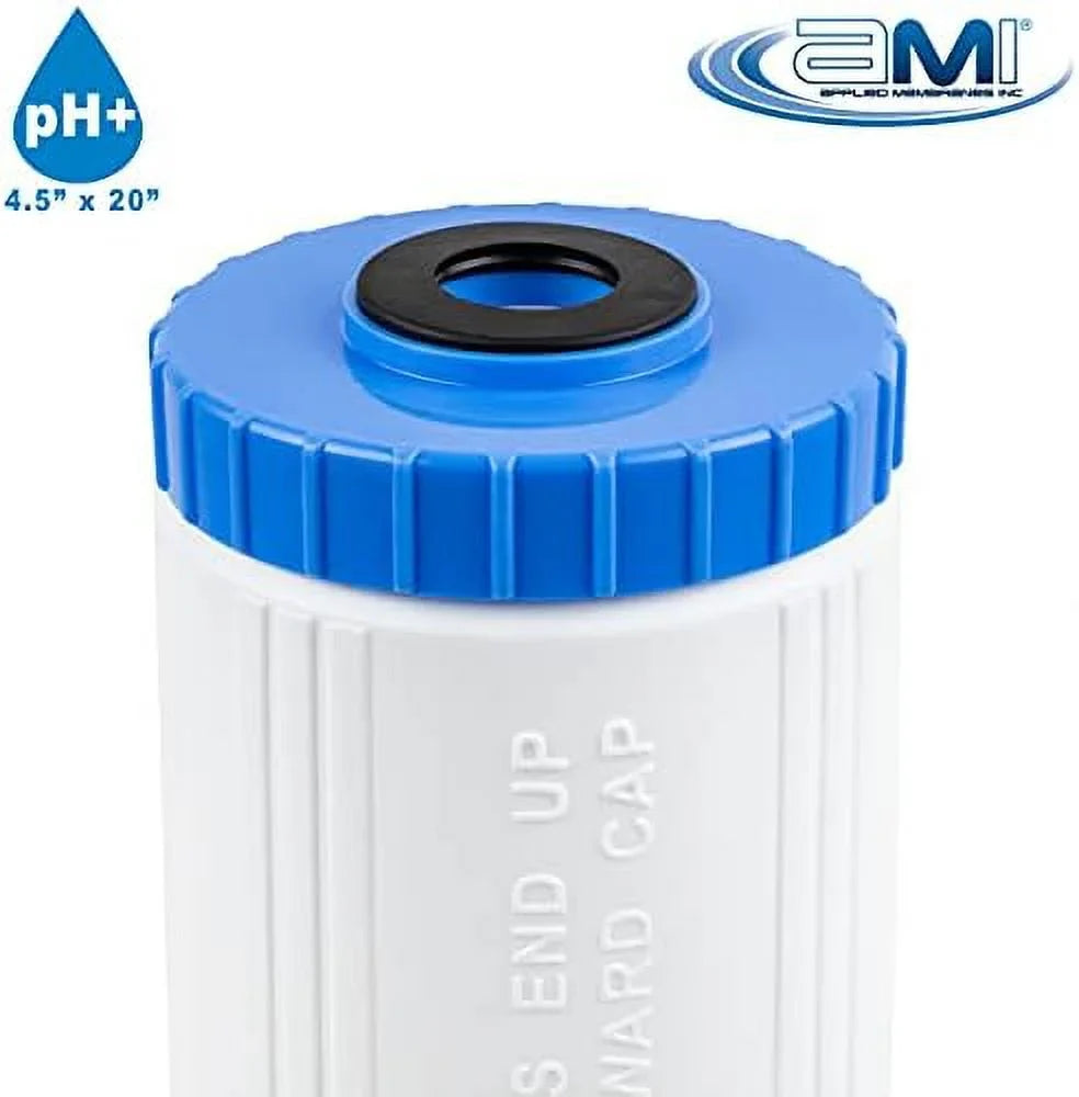 Water 20") Ph Ph Alkalinity X Water Cartridge INC H-F4220CALCITE Filter Filter Raise 4.5"X20" | Filter 20” To Fits Calcite Housing Low | Filter (4.5" Neutralization Of |