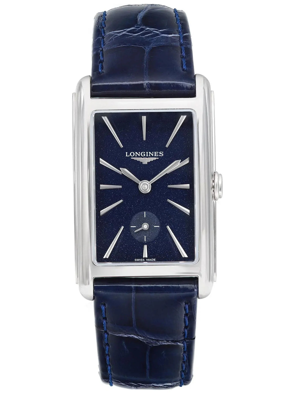 Watch Longines DolceVita L5.512.4.93.2 Dial Quartz Steel 23mm Blue Ladies