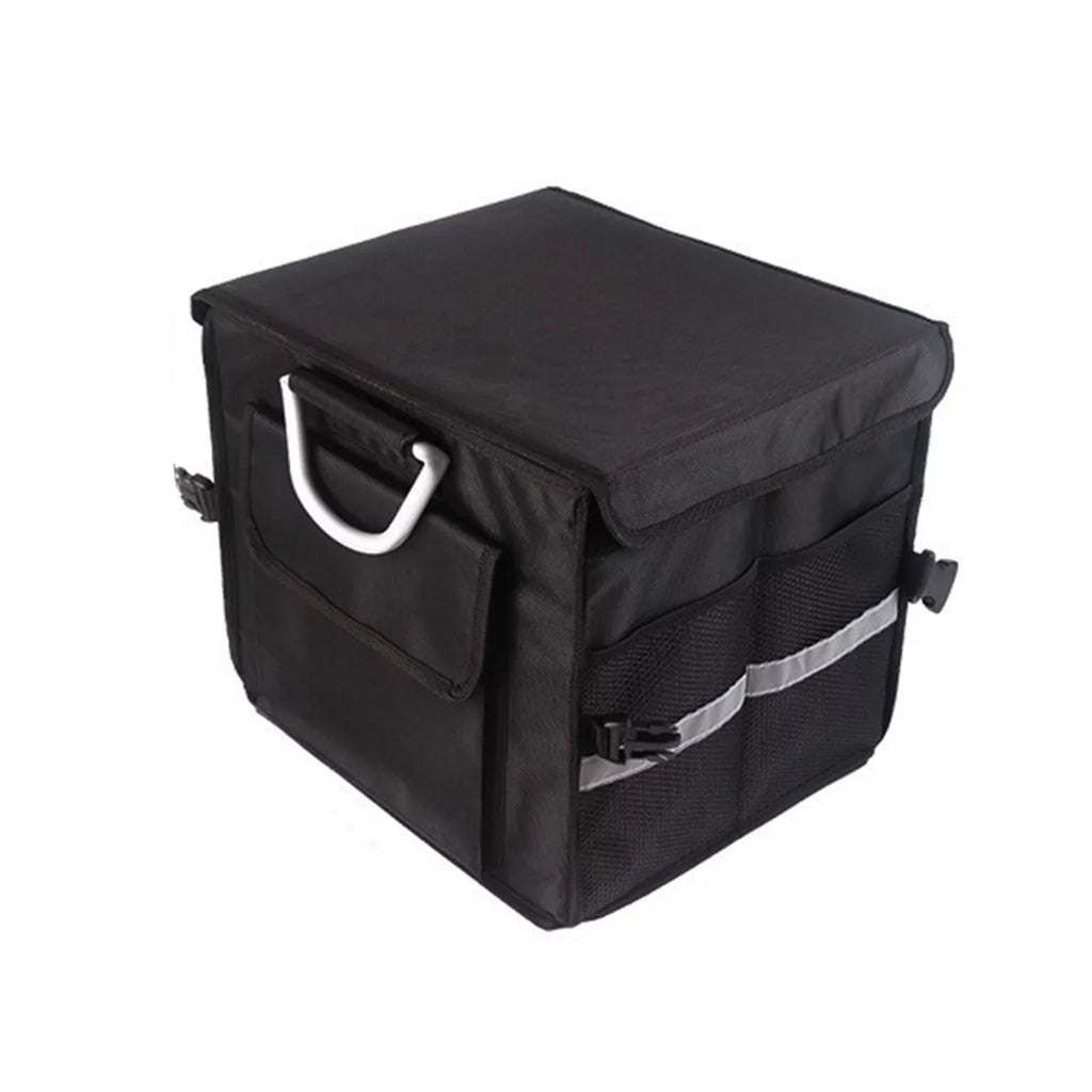Reflective with 28L Automotive Cloth Trunk Organizer, Box Capacity, Organizer Andoer Folding Strip, Cargo Storage Oxford Car