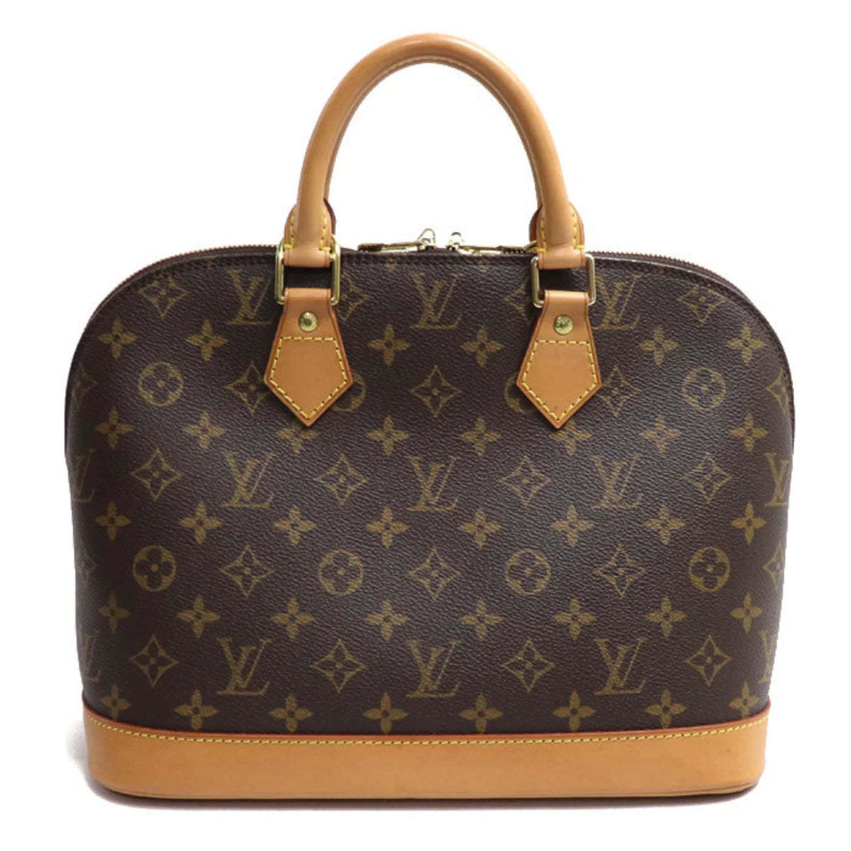 (Good) Pre-Owned Handbag VUITTON M51130 Monogram LOUIS Women's Alma BA0030 Brown