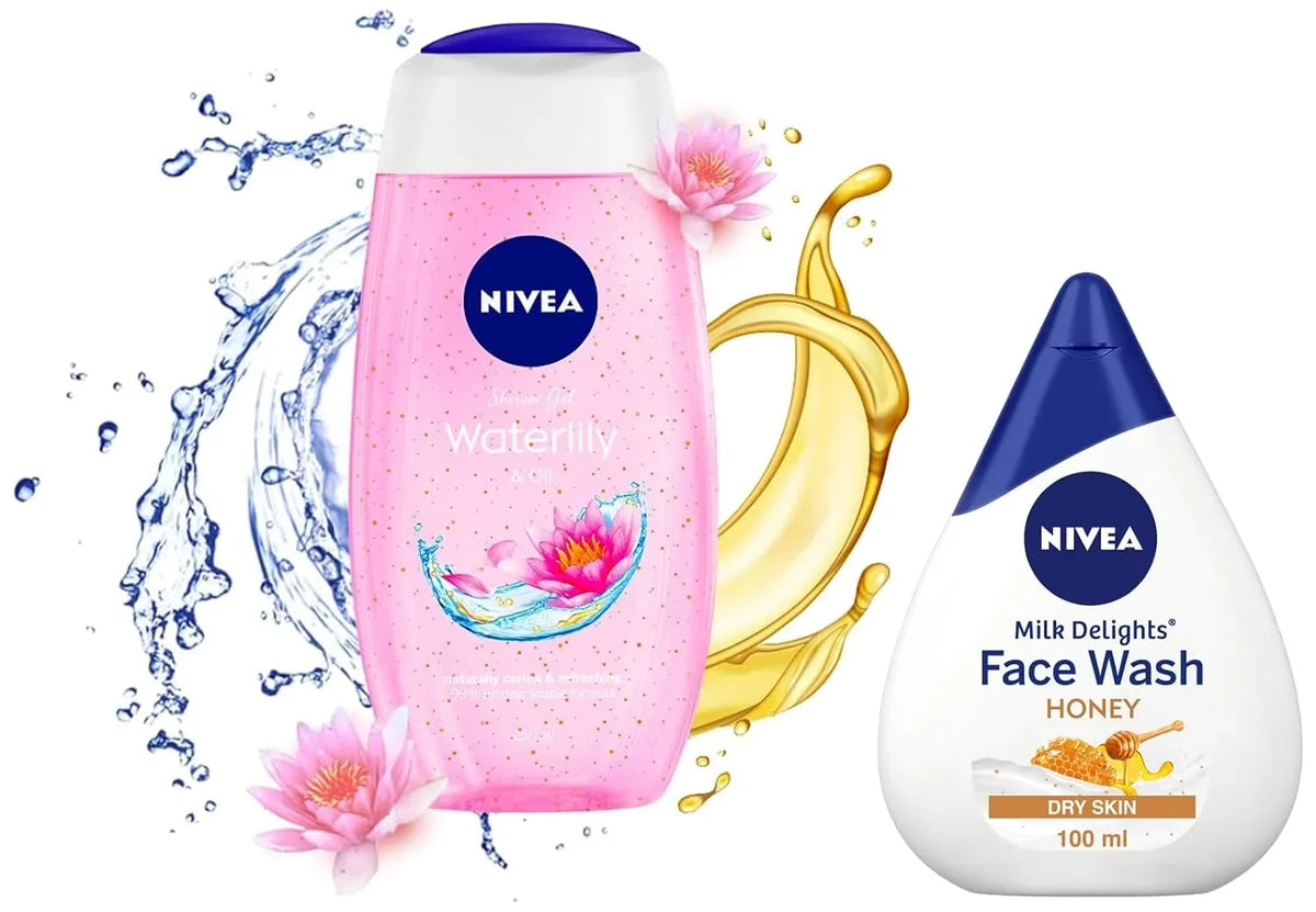Wash, Face Oil & Nivea Women, Body 100ml 250ml Wash,