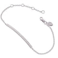 Mens Diamond 2 Chad Bracelet, Round 14K 58134 CT Chain Harry Gold Lady Enterprises