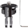 Conversion Aluminum Screw Insta360 Mount, X2 Camera X3 Alloy Adapter CNC Tripod Head for One Adapter 1/4" X/