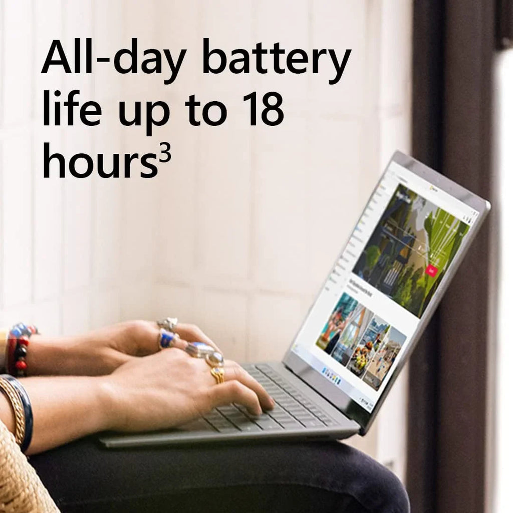 & 13.5" Storage 512GB with 11, Long Processor Fast 8GB Thin Sandstone Multi-Tasking, for Intel Microsoft 5 Laptop Lightweight, Life, Surface Screen, (2022), i5 Touch Windows Battery